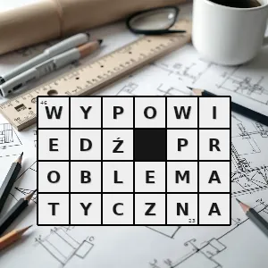 Hasło krzyżówkowe w logice modalnej wypowiedź zbudowana z funktora modalnego może lub równoważnego np dopuszczalne jest stwierdzającego możliwość oraz z argumentu w postaci zdania albo jego negacji - wypowiedź problematyczna – rozwiązanie, synonimy, podpowiedzi i definicje krzyżówkowe